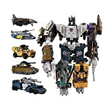 Jetta King, Modello Transformers, Nuovo Oversize 3. 3cm. Anime Devastator Transformation Robot Car Toys Boy Action Figures Aircraft Moto Moto ...