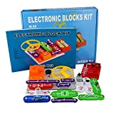 Jhua 58 Fai da Te circuiti per Bambini Kit di Scoperta Elettronica Kit educativo elettronico Block esperimenti scientifici Kit miglior ...