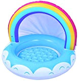 Jilong 57155 - Rainbow baby Pool, 95 x 66 cm
