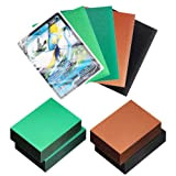 Jinhuaxin 200 Buste Proteggi Carte, Transparent Custodie per Carte Standard, 4 colori Soft Sleeves, bustine protettive per YuGiOh Carte, Ultimate ...