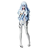 Jiumaocleu Ayanami Rei Figura Statua - 22 cm Anime Figura Modello, Squisita Cartone Animato Ragazza Scultura, Artigianato Da Collezione Argilla ...