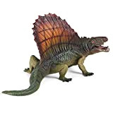 JOKFEICE - Giocattolo a forma di dinosauro realistico Dimetrodon Dinosauro, progetto scientifico, apprendimento educativo, regalo di compleanno, topper per torta ...