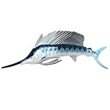 JOKFEICE Statuine di animali realistiche in plastica con pesci spada animali marini modello di azione scientifico apprendimento educativo regalo di ...