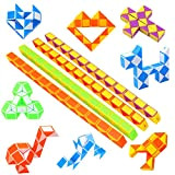 JOPHEK Mini Magic Snake, 12 Pack 24 Blocchi Twist Puzzle Toys - Magic Snake Cube for Kids Party Bag Fillers