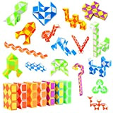 JOPHEK Mini Magic Snake, 24 Pack 24 Blocchi Twist Puzzle Toys - Magic Snake Cube for Kids Party Bag Fillers