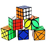 JOPHEK Speed Cube Set, Magic Cube Set mit Windmill Fisher Skew Ivy Axis 3x3 Speed Cube - Educational Toys for ...
