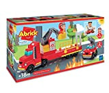 Jouets Ecoiffier - 3290 - Intervento pompiere con camion - Abrick - Gioco di costruzione per bambini - A partire ...
