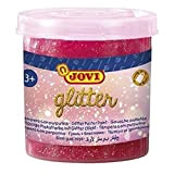 Jovi – Glitter, Scatola con 6 barattoli ognuna, 55 ml, assortiti con pennello (518)