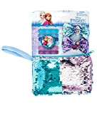 Joy Toy Disney Frozen Set con 6 Elastici, 2 PINZE per Capelli E BORSETTINA con Pailettes, Colore colorato, Bambini, 68170