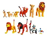 JP Lion King LNN08000 - Set di statuette di The Lion King Deluxe, in nylon/A