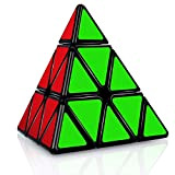 JQGO Speed Cube Pyraminx 3x3x3, Piramide Cubo Magico Speed Puzzle Cube, Pyramid Pyraminx Magic Cube con PVC Adesivo per Bambini ...