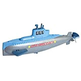 JTLB Clockwork Submarine Clockwork Submarine RC Mini Warship Orologio per Bambini Giocattoli per Acqua Giocattoli per Bambini Piscina Bagno Doccia ...