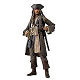 JTWMY Capitan Jack Johnny Depp Action Figure Model, Pirati dei Caraibi 5 Dead Undocumented Figure Toys