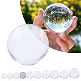 Juggle Dream - Sfera da Giocoleria a Contatto in Acrilico Trasparente (75 mm) - Sfera Trasparente per la Manipolazione dei ...