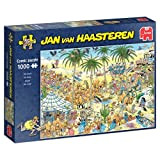 Jumbo Spiele- Die Oase-1000 Teile Puzzle, Multicolore, 20048