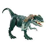 Jurassic World- Dinosauro Attacco Sonoro Allosaurus, Giocattolo per Bambini 4+Anni, GWD10