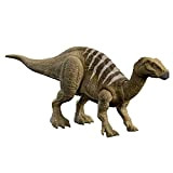 Jurassic World Dominion Attacco Ruggente - Iguanodonte action figure dinosauro con mossa d'attacco e suoni per gioco classico e digitale, ...