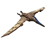 Jurassic World Dominion Attacco Ruggente - Pteranodonte, dinosauro con ruggito e attacco alato con morso per gioco fisico e digitale, ...