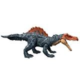 Jurassic World Dominion - Dinosauri Carnivori con Azioni di Attacco Siamosauro action figure, con attacco e morsi, mobilità avanzata, gioco ...