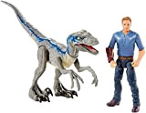 Jurassic World FMM51 - Owen e Blue Personaggio e Dinosauro del Film