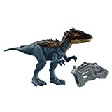 Jurassic World - Mega Distruttori, Dinosauro Carcarodontosauro Snodato, Giocattolo per Bambini 4+ Anni, HCM04