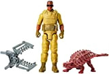 Jurassic World Mercenario con Trappola Personaggio da 10cm con Accessori, Multicolore, FMM05