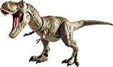Jurrasic World Mordi e Combatti, Tyrannosaurus Rex Gigante con Testa e Coda Azionabili, Giocattolo per Bambini 4+ Anni, Packaging Online, ...