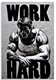 JYSHC Arnold Schwarzenegger'S Bodybuilding Esercizio Poster Legno Jigsaw Puzzle 1000 Pezzi Giocattoli per Adulti Gioco di Decompressione Gt395Kp