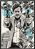 JYSHC Jigsaw Puzzle 1000 Pezzi Legno Assemblaggio Immagine Pablo Escobar Poster Adulti Giochi Giocattoli Educativi Fe606Jw