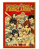 JYSHC Puzzle 1000 Pezzi Anime Fairy Tail Puzzle in Legno Giocattoli per Adulti Gioco di Decompressione Yq810Zx