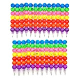 JZK 25 matite multicolor in grafite impilate per bambini, pre-affilatura, bomboniere per feste per bambini, regalo di compleanno per ragazzi ...