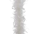 Kaemingk Boa di Piume Cm. 184 Colori Assortiti (Bianco)