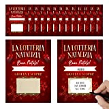 KAÏDENSÏ Gratta e Vinci Personalizzato Natale - La Lotteria Natalizia – 12 Gratta e Scopri Idea Regalo Natale Originale - ...