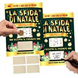 KAÏDENSÏ Gratta e Vinci Personalizzato Scherzo - La Sfida di Natale - Idee Regali Divertenti Natalizi Originali - Gadget Idea ...