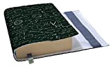 Kapax Flex - Copertina regolabile per libro, copertina per libro rigido, diario, romanzo, tessuto lavabile, impermeabile, regolabile, si adatta allo ...