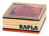 KAPLA, 40 piastrine in Legno, di Colore Arancione, codice Articolo 9000154
