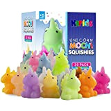 Karids Squishy a Forma di Unicorno Mochi Multicolore da 20 Pezzi - Confezionati Singolarmente per Riempire Borse da Festa-Gadget Compleanno ...