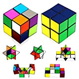 KATELUO Speed Cube Set, Speed Cube, Cubo Infinito, Cubo Velocità, 3D Puzzle Cubo, Puzzle Cube Giocattolo, Cubo Puzzle Durevole, Decompressione ...