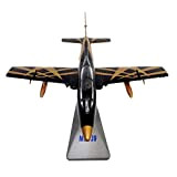 KDMB Modello di Aeroplano Diecast Airplane Italy MB-339 Trainer Aircraft Model Collectible Decoration Art Crafts, 1/72 Scale, 6.3 inch (Airplane ...