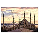 keletop Istambul, Turchia Regalo di Puzzle in Legno 1000 Pezzi Divertiti e divertiti con Gli Amici e la Famiglia 50x75cm