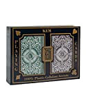 KEM Arrow Green And Brown Bridge Size Standard Index Playing Cards Freccia Verde e Marrone Indice Dimensione Ponte Standard Carte ...