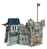Keranova keranova220 21 x 16 x 14 cm Intelligente Carta Medievale Città Round Tower Puzzle 3D