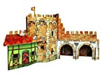 Keranova keranova253 23 x 14 x 34 cm Intelligente Carta Medievale Città Angolo Torre Puzzle 3D
