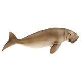 KESOTO Modello Artificiale Animale Selva Domestica Oceano Figura Statua Decorativo Oggetto Collezione Plastica - Lamantino Dugong