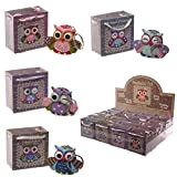 Keyring Sentiment Owl Keyrings in a bag Owl Themed Gifts stocking filler-perfect x-mas Gift Idea