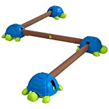 KidKraft-Turtle Totter ASSE di Equilibrio, all'aperto per Bambini, Parco Giochi, Multicolore, 20080