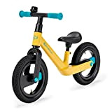 Kinderkraft GOSWIFT Bicicletta Bambini 3-5 anni 12 Pollici, Ultraleggero Bici senza Pedali, Sella Regolabili, Giallo