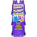 Kinetic Sand, Confezione da 3 Mini Castelli, 340 g di Sabbia Modellabile in 3 Colori Brillanti, dai 3 Anni, 6053520