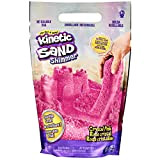 Kinetic Sand, Crystal Pink-Borsa da 907 g di Sabbia Naturale Scintillante per schiacciare, mescolare e Modellare Sacchetto Brillante, Colore: Rosa, ...