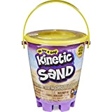 Kinetic Sand, Mini Secchiello con 170 g di Sabbia Effetto bagnasciuga, per Bambini dai 3 Anni in su